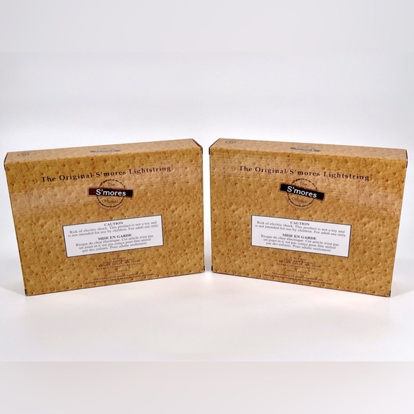 EUC 2 Strands of S’mores Snowman Christmas Tree Lights - Picture 6 of 9